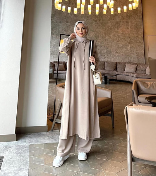 Soft CEY Hoodie Set Modest Wear