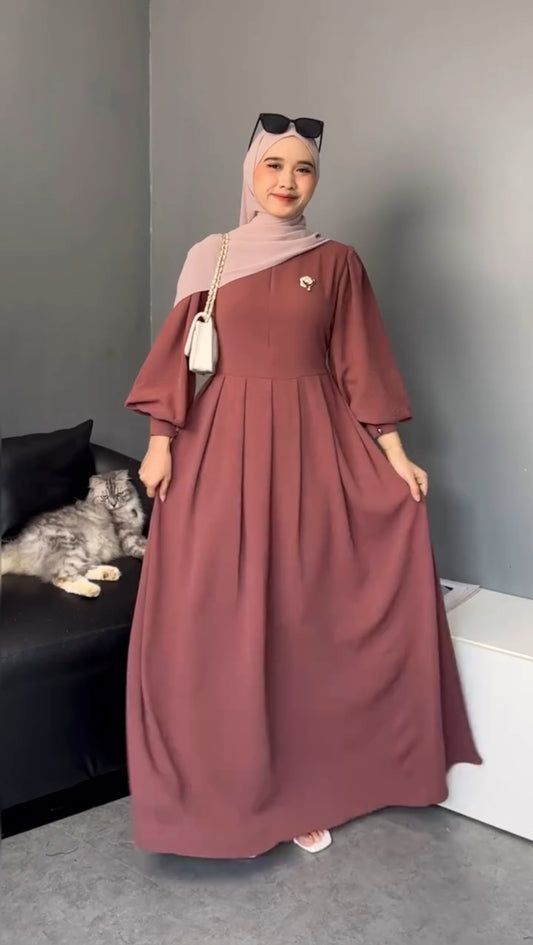 Soft Nida Rawnaq Abaya