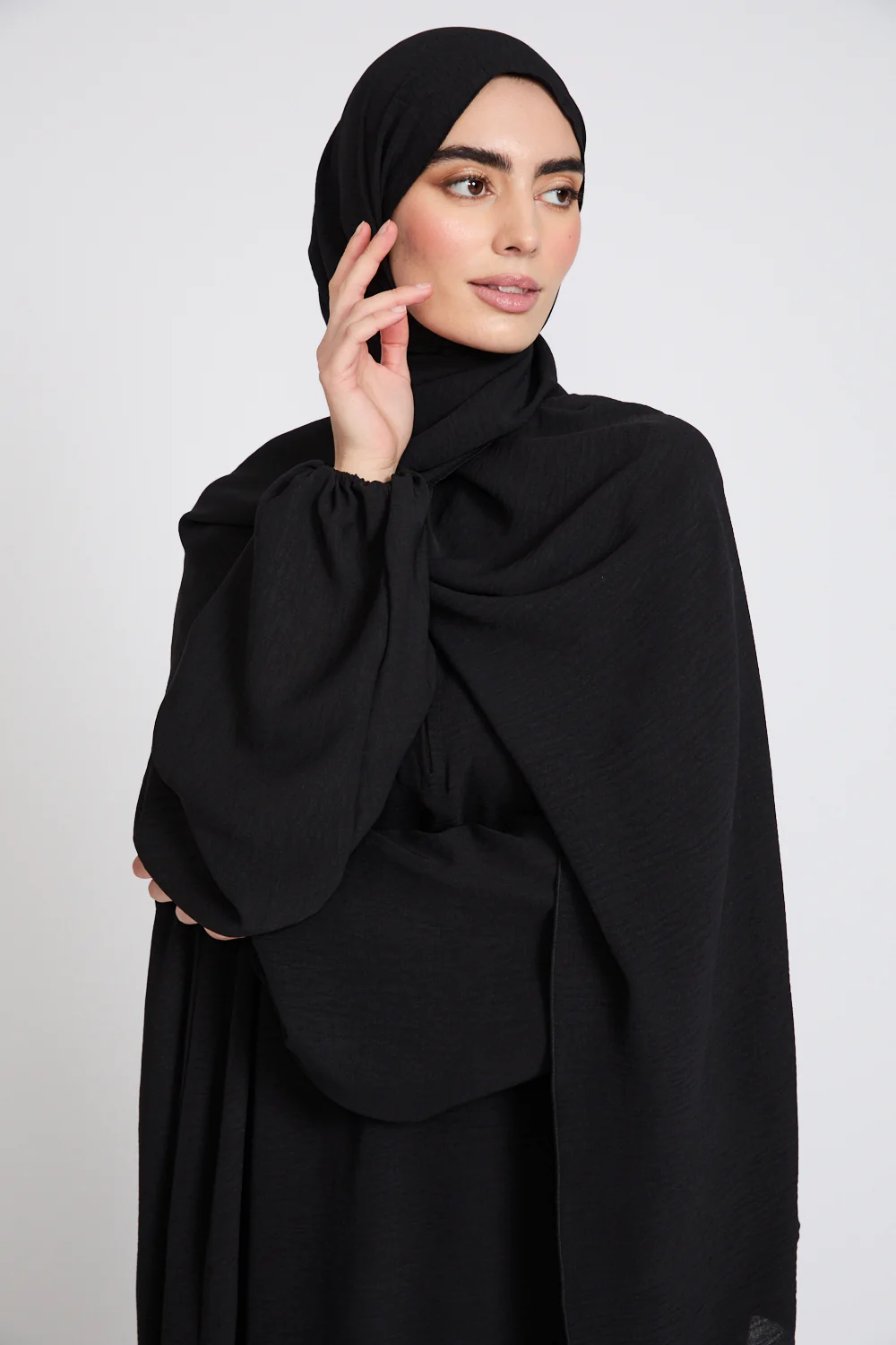 Soft CEY Attached Dupatta Abaya