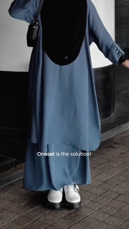 Soft korean Nida Sufa Set Modest Wear