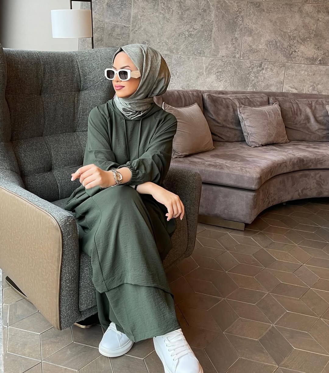 Soft CEY Hoodie Set Modest Wear