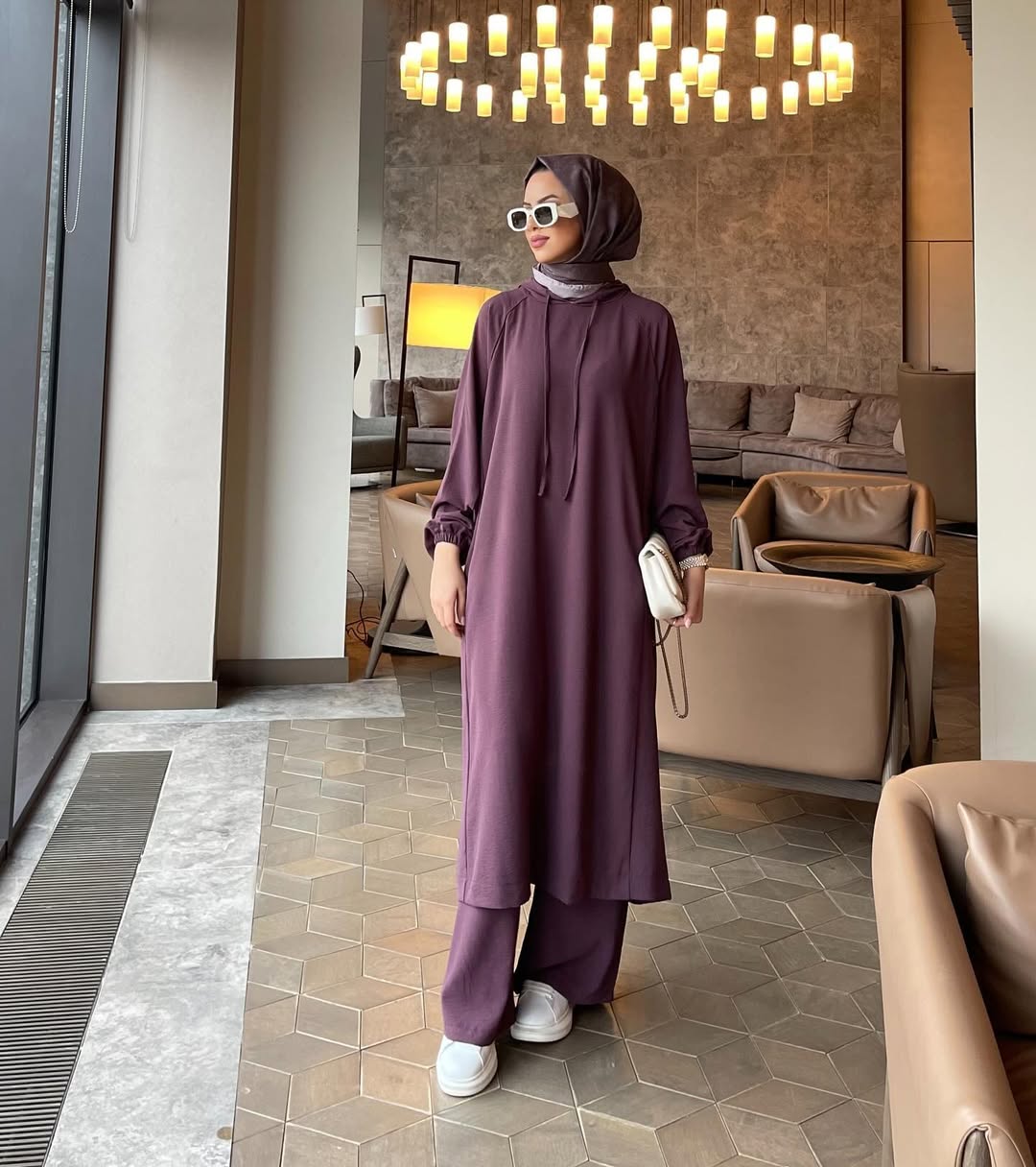 Soft CEY Hoodie Set Modest Wear