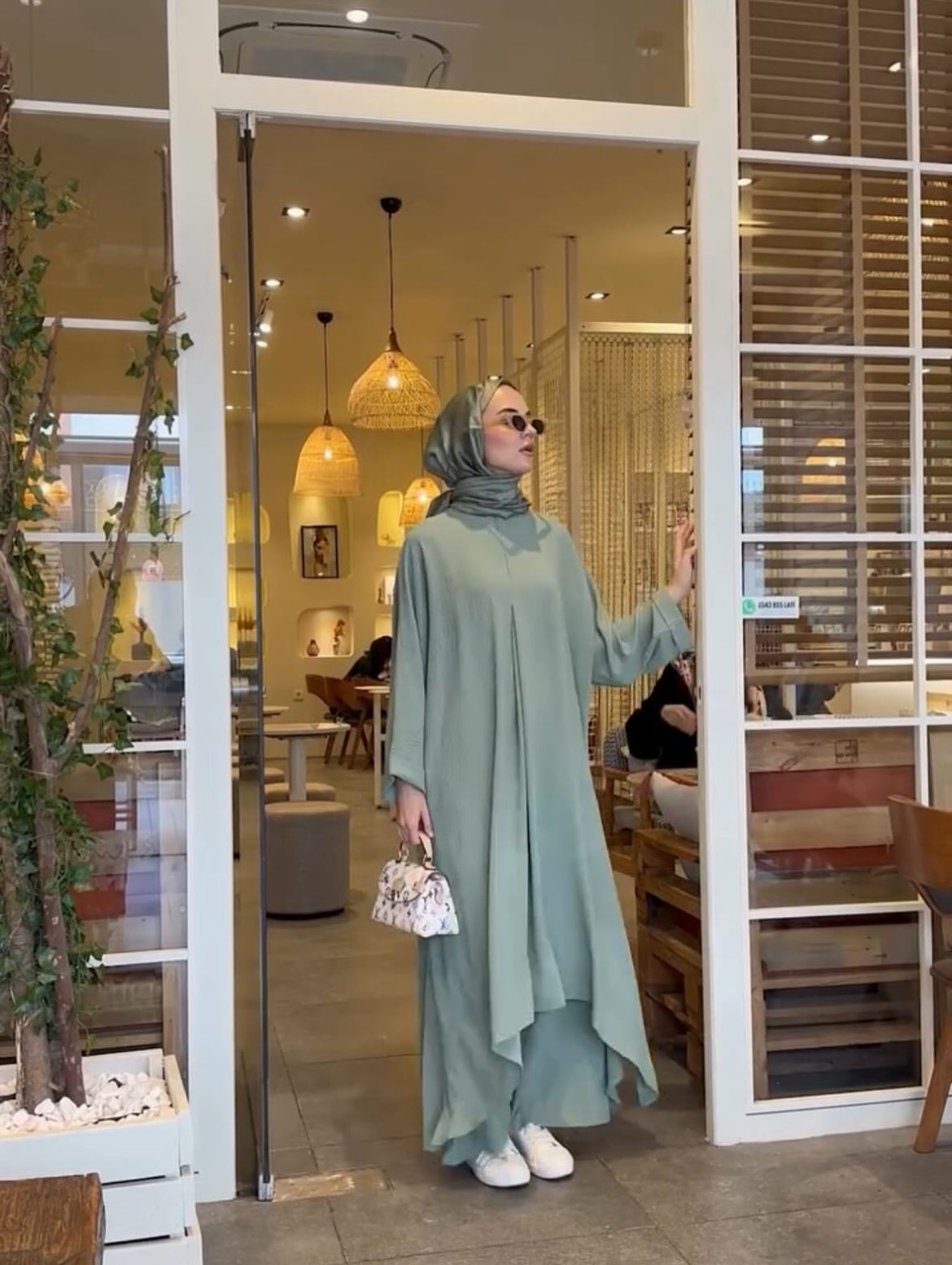 Soft CEY Turkey Tunic Sets Modest Wear