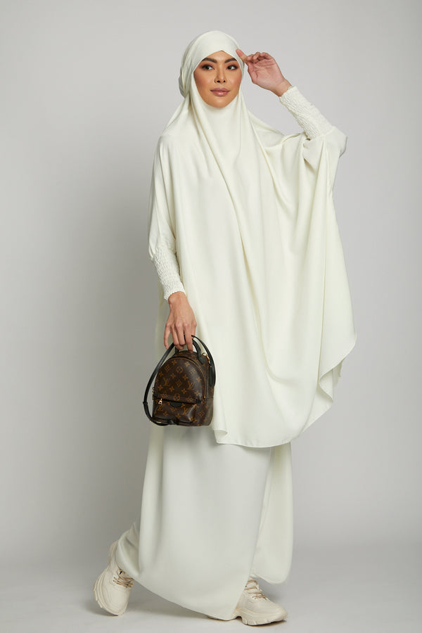 Soft Nida Jilbab Namaz Set Umrah Hajj