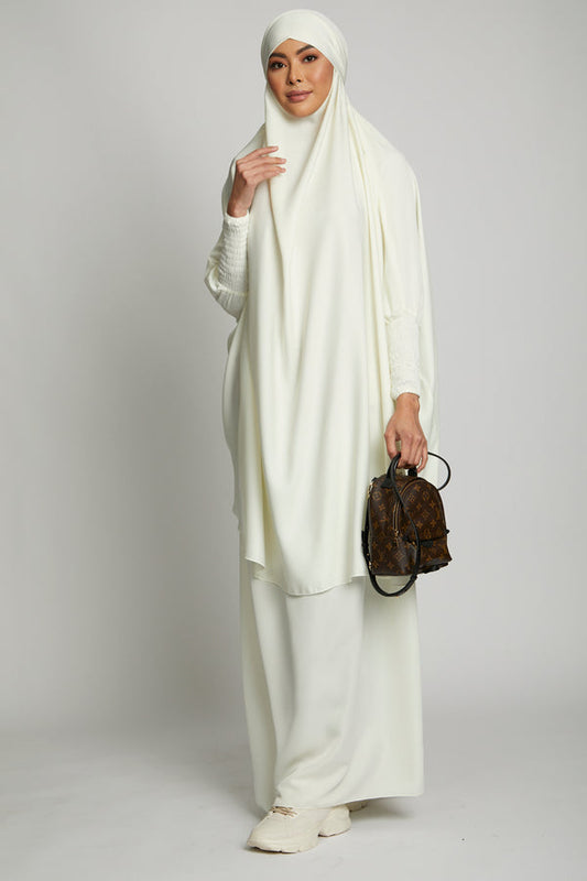 Soft Nida Jilbab Namaz Set Umrah Hajj