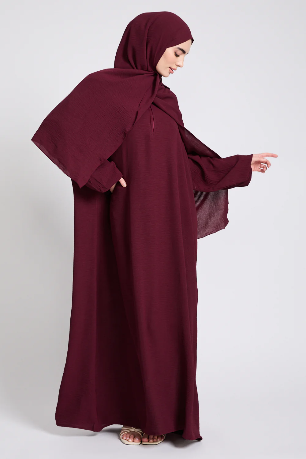 Soft CEY Attached Dupatta Abaya