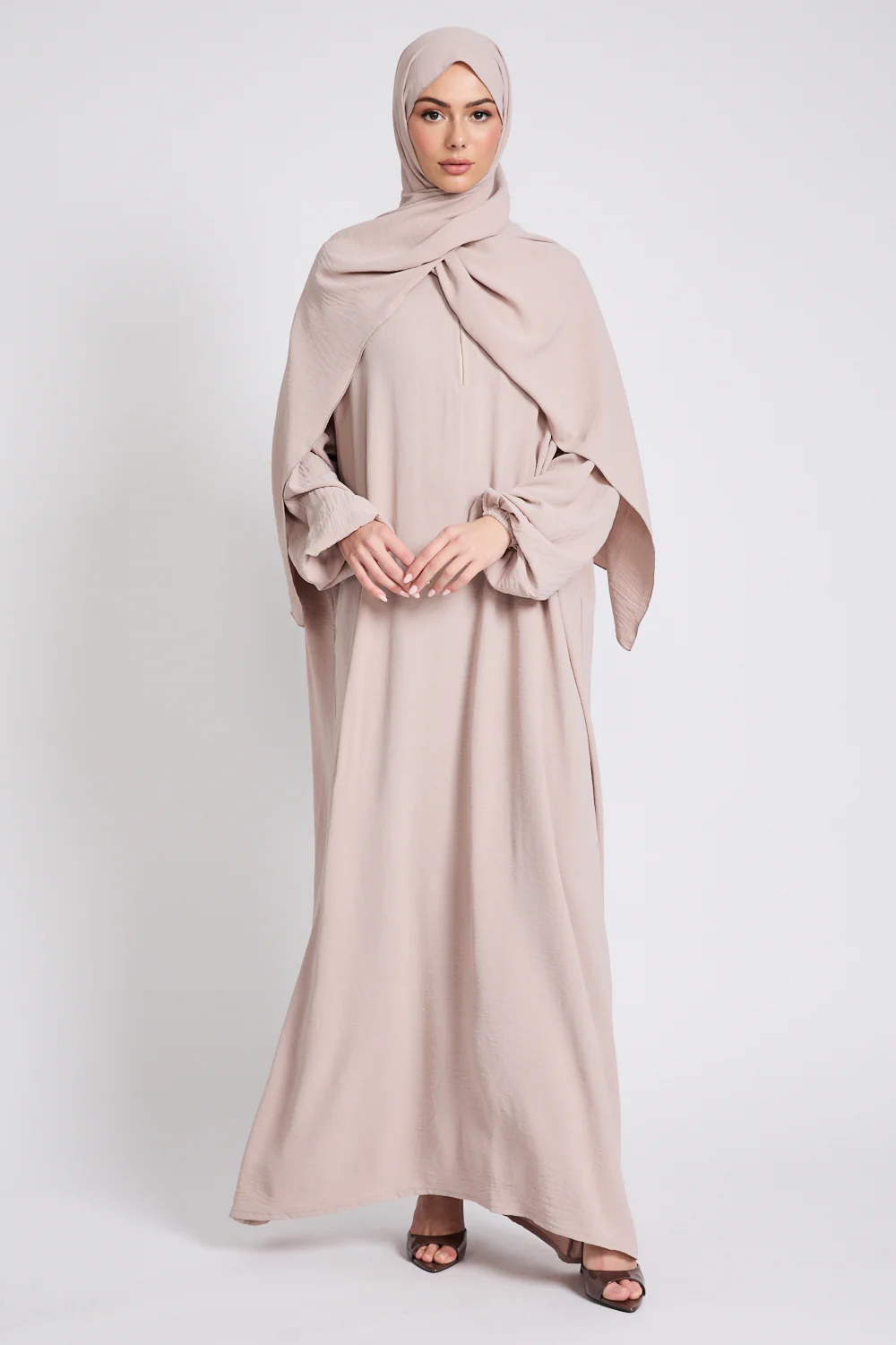 Soft CEY Attached Dupatta Abaya
