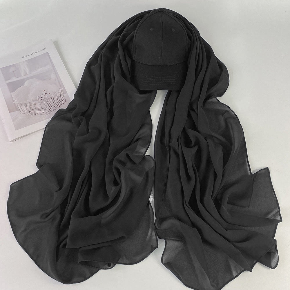 Chiffon Cap Hijab