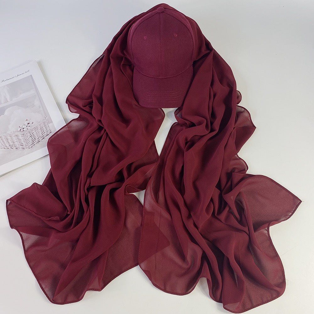 Chiffon Cap Hijab
