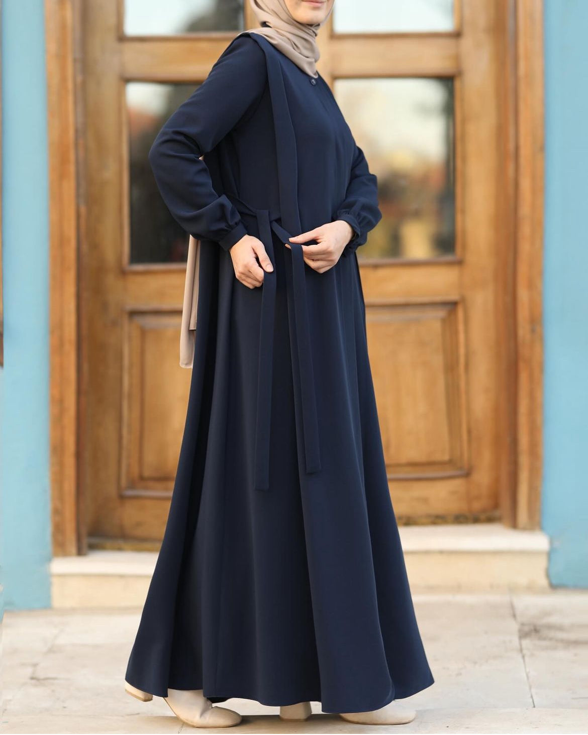 Black Nida Spunky Abaya