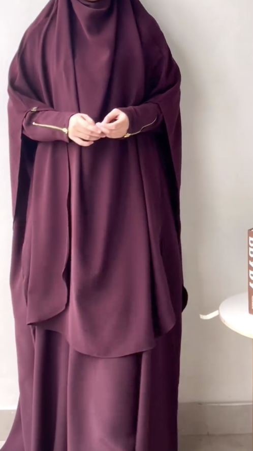 Soft Korean Nida Troykta Abaya