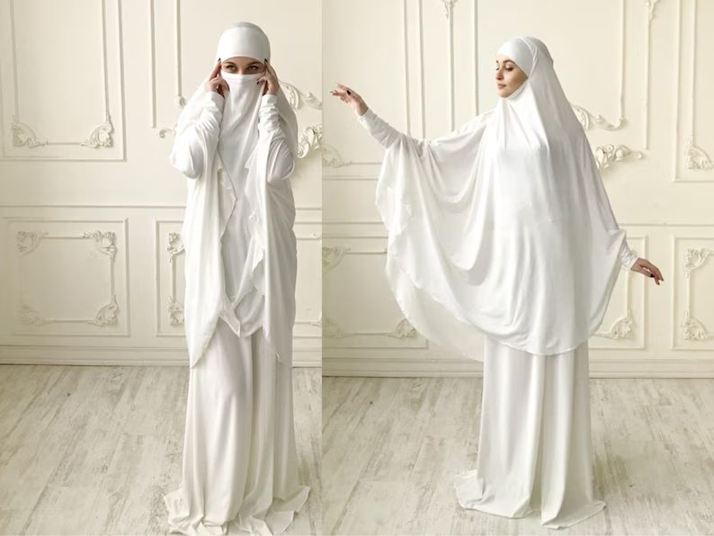 Stretchable Cotton Makhna Namaz Wear Hijab