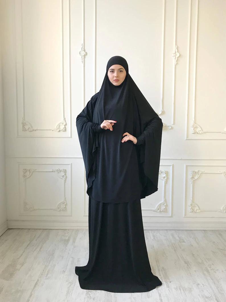 Stretchable Cotton Makhna Namaz Wear Hijab