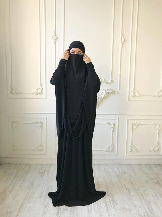 Stretchable Cotton Makhna Namaz Wear Hijab