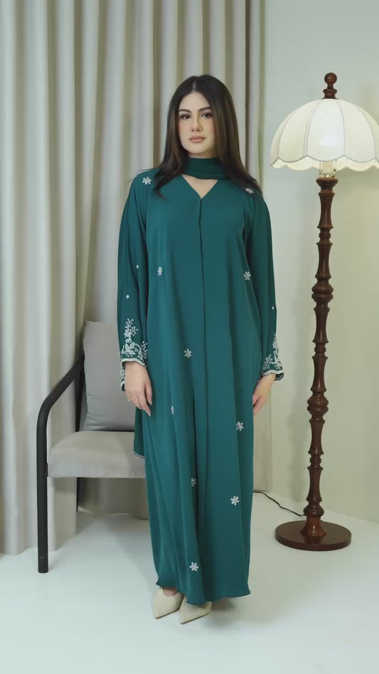 Soft Korean Nida Lush Abaya