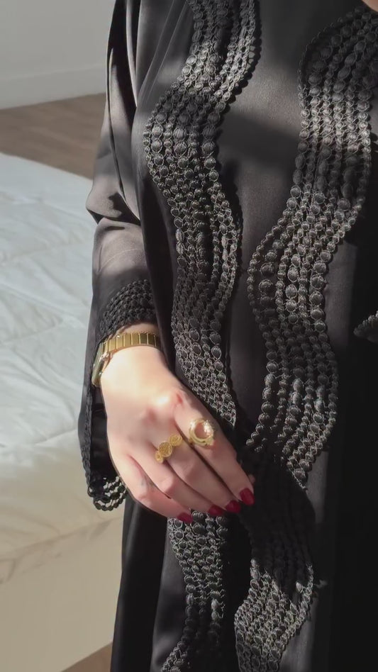 Black Nida Noir abaya