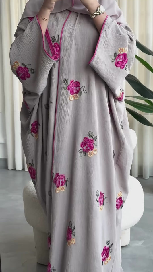 Grey Cey Aura Abaya